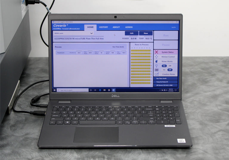 Covaris LE220Rsc Focused-Ultrasonicator with Laptop and SonoLab 8