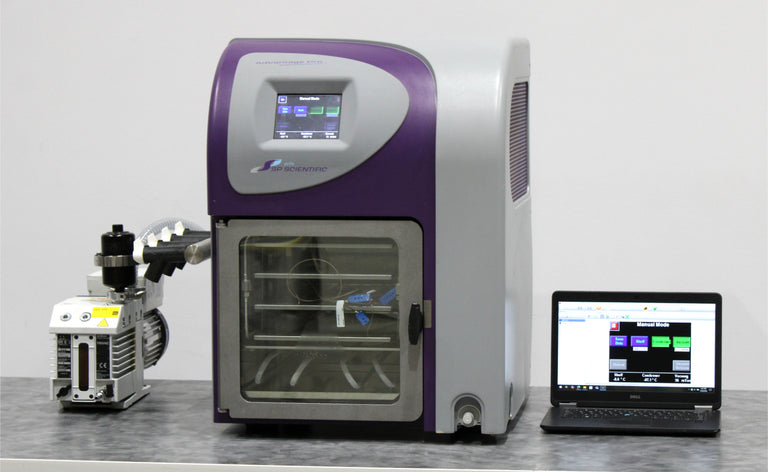 SP VirTis AdVantage Pro ADP-B3EL-EVG-X Benchtop Shelf Freeze Dryer with Laptop
