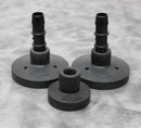x3 VirTis Fast Freeze Snap-On Lids 1 Sm. for 40-150mL & 2 Wide Mouth 600-2000mL