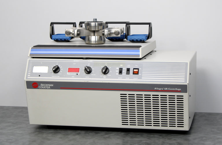 Beckman Coulter Allegra 6R Refrigerated Benchtop Centrifuge and GH-3.8A Rotor