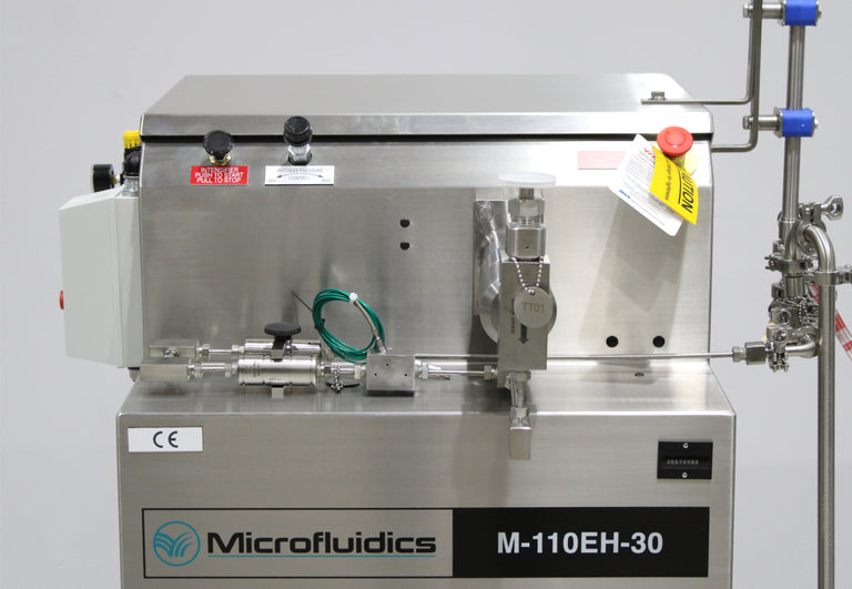 Microfluidics M-110EH-30 Microfluidizer Processor Pilot Scale Homogenizer