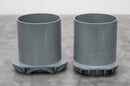 x2 Thermo Scientific 75007302 500mL Adapters for TX-1000 Swinging Bucket Rotor