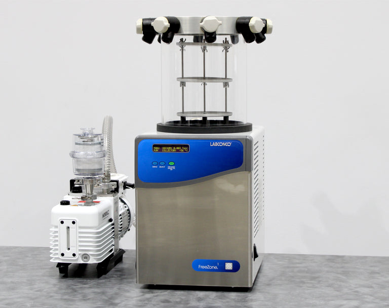 Labconco FreeZone 1 -50°C Benchtop Freeze Dryer Lyophilizer 7740020 with Pump
