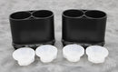 x2 Thermo Scientific 75007305 Rotor Adapters 2 x 250mL w/ Bottle Cups f/ TX-1000