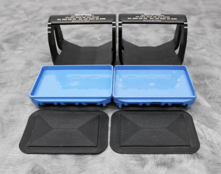 x2 Beckman Coulter Centrifuge Rotor Microplus Carriers for GH3.8, GH3.8A, JS4.3