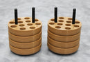 Lot of 2 Thermo Scientific 12x14mL Centrifuge Rotor Bucket Adapters 75003718