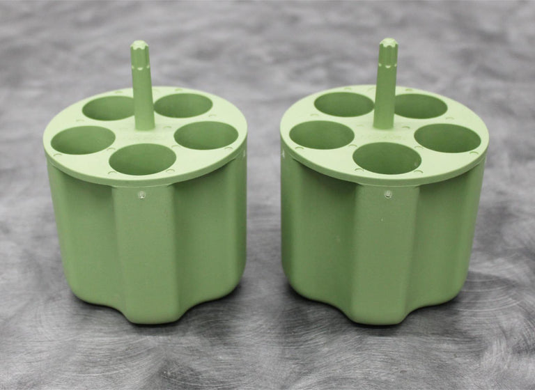 x2 Thermo Scientific Centrifuge Rotor Bucket 5x50mL Tube Adapters 75006533