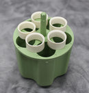 x2 Thermo Scientific Centrifuge Rotor Bucket 5x50mL Tube Adapters 75006533
