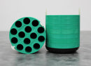 x2 Beckman Coulter 14x15mL Swing Bucket Allegra Rotor Adapters 7-Disk 339180