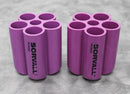 x2 Sorvall 00436 Centrifuge Rotor Adapters 5x50mL Tube Adapters f/ Bucket 11788