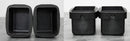 x2 Sorvall 11053 Centrifuge Swing Buckets w/ (2) 4x50mL & (2) 35x5/7mL Adapters