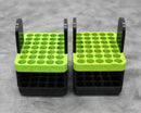 x2 Sorvall 11053 Centrifuge Swing Buckets w/ (2) 4x50mL & (2) 35x5/7mL Adapters