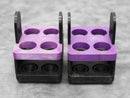 x2 Sorvall 11053 Centrifuge Swing Buckets w/ (2) 4x50mL & (2) 35x5/7mL Adapters
