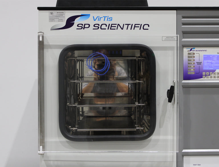 SP Scientific VirTis 25L Genesis SQ EL-85 Stoppering Freeze Dryer Lyophilizer