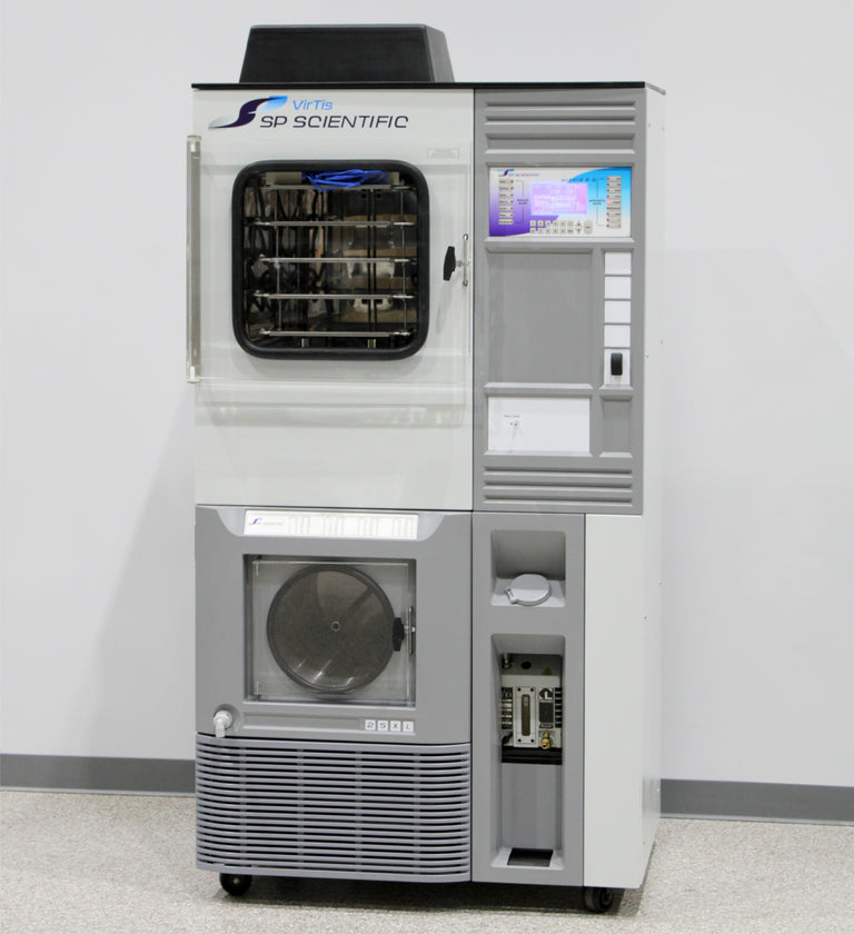 SP VirTis 25L Genesis SQ Super XL-70 Stoppering Freeze Dryer Pilot Lyophilizer