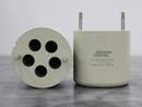 x2 Beckman Coulter 392253 Centrifuge Rotor Bucket Tube Adapters 5x15mL
