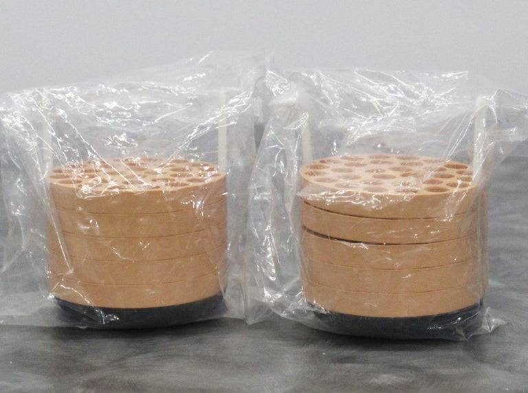 x2 Beckman Coulter 359478 Centrifuge Swing Bucket Rotor Adapters 30 x 3-5mL New