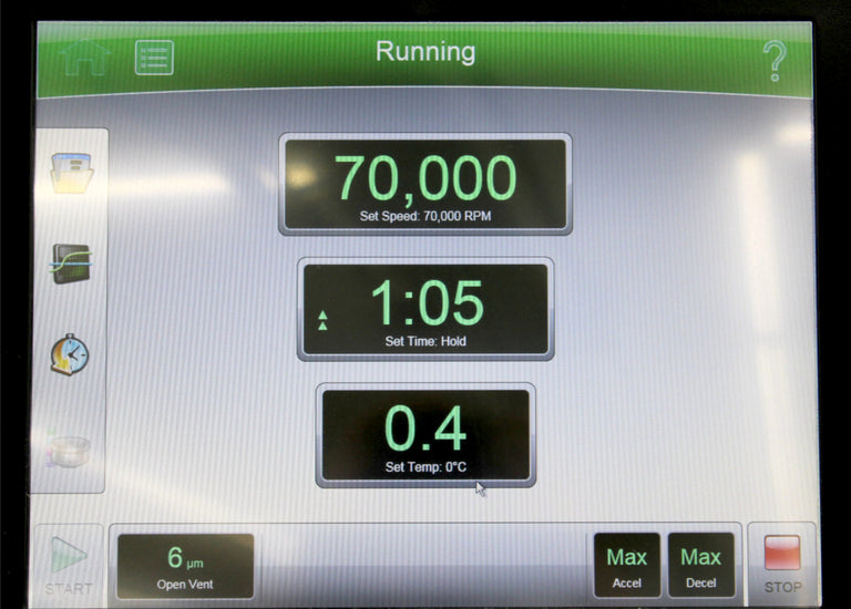 Beckman Coulter Optima XPN-80 Floor Ultracentrifuge with Type 70.1 Ti Rotor