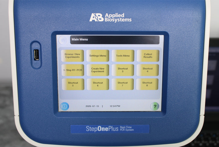 Applied Biosystems StepOnePlus 96-Well Real-Time PCR System with Laptop