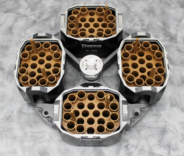 Thermo Scientific TX-1000 Swing Bucket Centrifuge  Rotor w/ 4 Buckets & Adapters