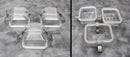 Eppendorf A-4-62 Centrifuge Swing Bucket Rotor 4 Buckets - 4 Adapters - 3 Lids