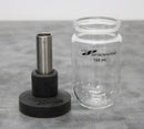 SP Scientific VirTis Wide Mouth 150mL Flask - Cap with Straight SS Adapter