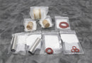 Fast-Freeze Dryer Flask Cap Filters - O-rings - SS Adapter Tubes