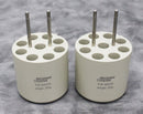 x2 Beckman Coulter 368330 Centrifuge Swing Bucket Rotor Adapter 9x15mL Conical