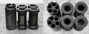 x2 Fiberlite Adapters 250 mL to 5x15mL (010-1410-00) and x4 Fiberlite Adapters 250mL to 50mL (010-0136-03)
