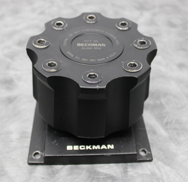 Beckman Coulter 362755 Centrifuge Near Vertical Rotor NVT65 and Caps 65K RPM