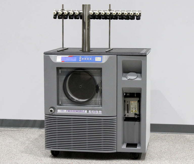 SP VirTis Freezemobile FM35EL-85 Freeze Dryer Lyophilizer 208/230V with Manifold