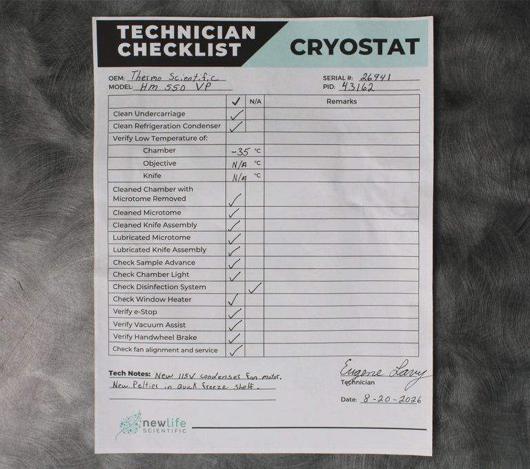 Thermo Microm HM 550 VP Cryostat Microtome 115V with Vacutome