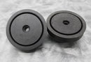 2x Labconco 7544 Snap-On Fast Freeze Flask Lids with 45 Degree SS Adapters