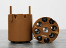 x2 Thermo Scientific 75003682 Centrifuge Rotor Adapters 9x15mL for TX-400 Rotor