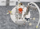 Sartorius Stedim 2 Liter Univessel Glass Bioreactor Fermenter Tank 1.5L Max