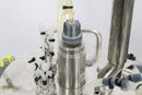 Sartorius Stedim 2 Liter Univessel Glass Bioreactor Fermenter Tank 1.5L Max