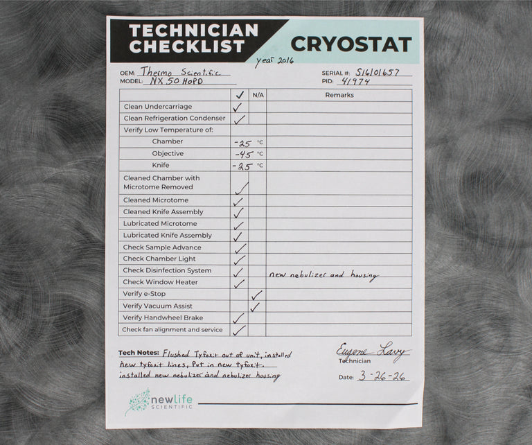 Thermo Shandon CryoStar NX50 HOPD Cryostat Microtome