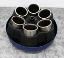 Beckman Coulter 363688 JLA-8.1 Centrifuge Fixed Angle Rotor w/6x1000mL Canisters