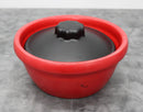 Laboratory Red Iceware 2 Liter Bucket with Lid