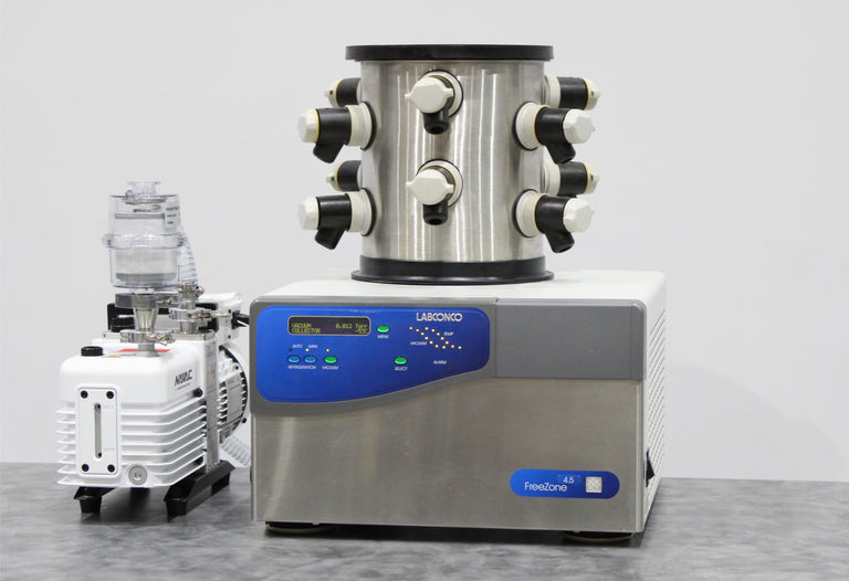 Labconco FreeZone 4.5 -50°C Benchtop Freeze Dryer 115V with 10-Port Manifold