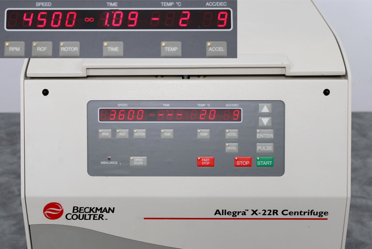 Beckman Coulter Allegra X-22R Refrigerated Benchtop Centrifuge with SX4250 Rotor