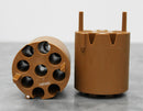 x2 Thermo Scientific 9x15mL Centrifuge Rotor Adapters for TX-400 Rotor 75003682