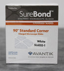Avantik SureBond SL6332-1 Charged Microscope Slides White 90° Corners 2pks 144ct
