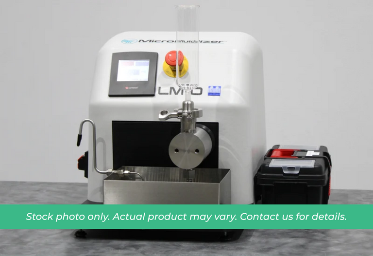 Microfluidics LM10 Microfluidizer High-Shear Fluid Processor Homogenizer