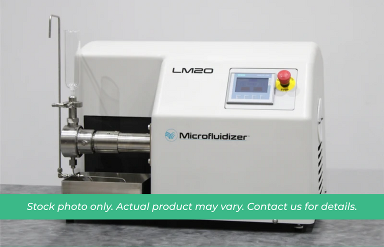 Microfluidics LM20 Electric Microfluidizer Processor High-Shear Homogenizer