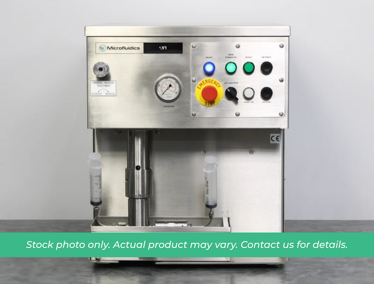 Microfluidics LV1-UL Low Volume Microfluidizer Processor Electric Homogenizer
