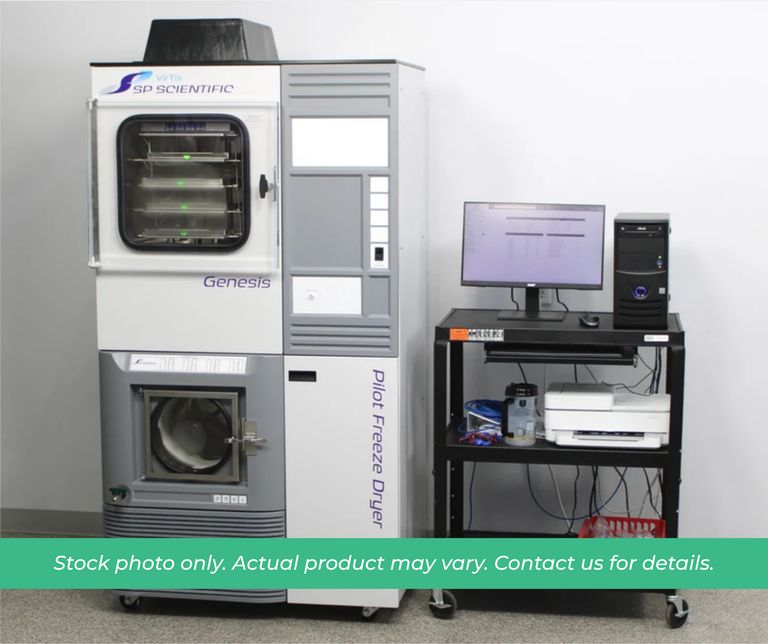 VirTis Genesis 25 EL Pilot Stoppering Shelf Freeze Dryer/Lyophilizer with LyoS 2.0