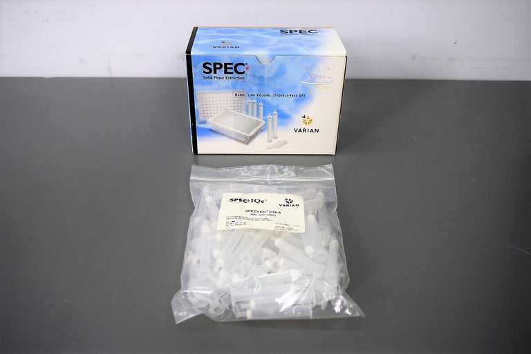 Varian C18-A SPEC-IQe w/ Filters 3mL Volume - 78pk A5325020 Warranty