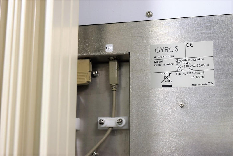 Gyros GyroLab Workstation Microfluidic Immunoassay Analyzer & Degasser
