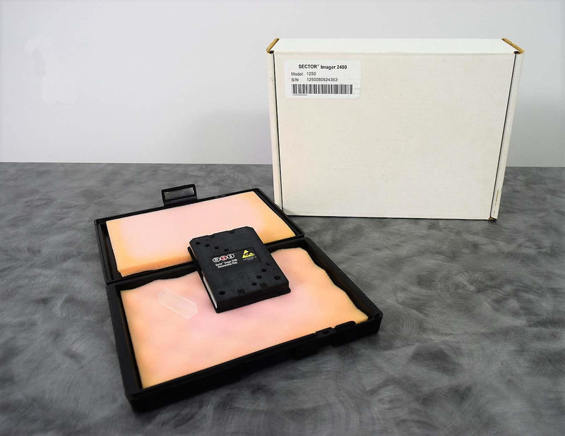 Used: MSD Septre Imager 2400 Demonstration Plate and Carrying Case w/ 90-Day Warranty